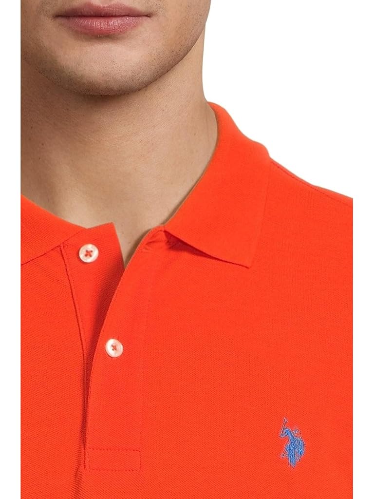 U.S. POLO ASSN. Solid Cotton Pique Polo with Small Pony