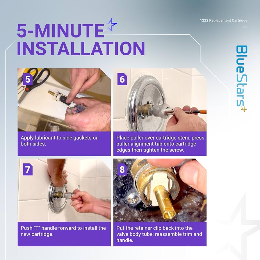 BlueStars High-Quality 1222 Replacement Cartridge with