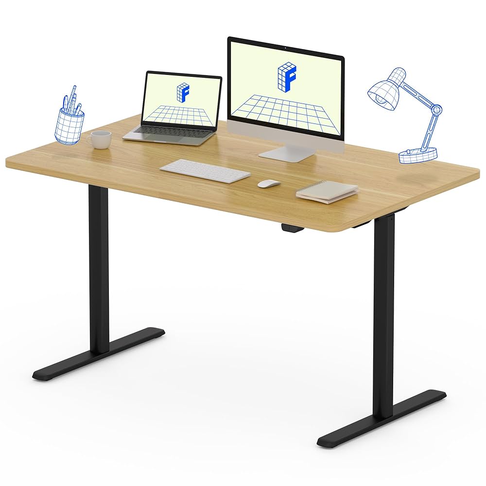 FLEXISPOT 昇降デスク 60x120x71cm Amazon.co.jp: FLEXISPOT 昇降デスク パソコンデス 幅120cm