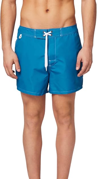 SUNDEK Mens Fixed Waist Boardshort, Swim Trunks 14 Length 3 Inseam