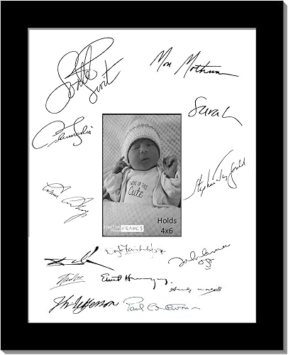 Vista 32 de Creative Picture Frames Marco distintivo de 5 x 7 – 16 x 20Bk-B – Marco de fotos con paspartú negro con capacidad para soportes de 5 x 7 pulgadas