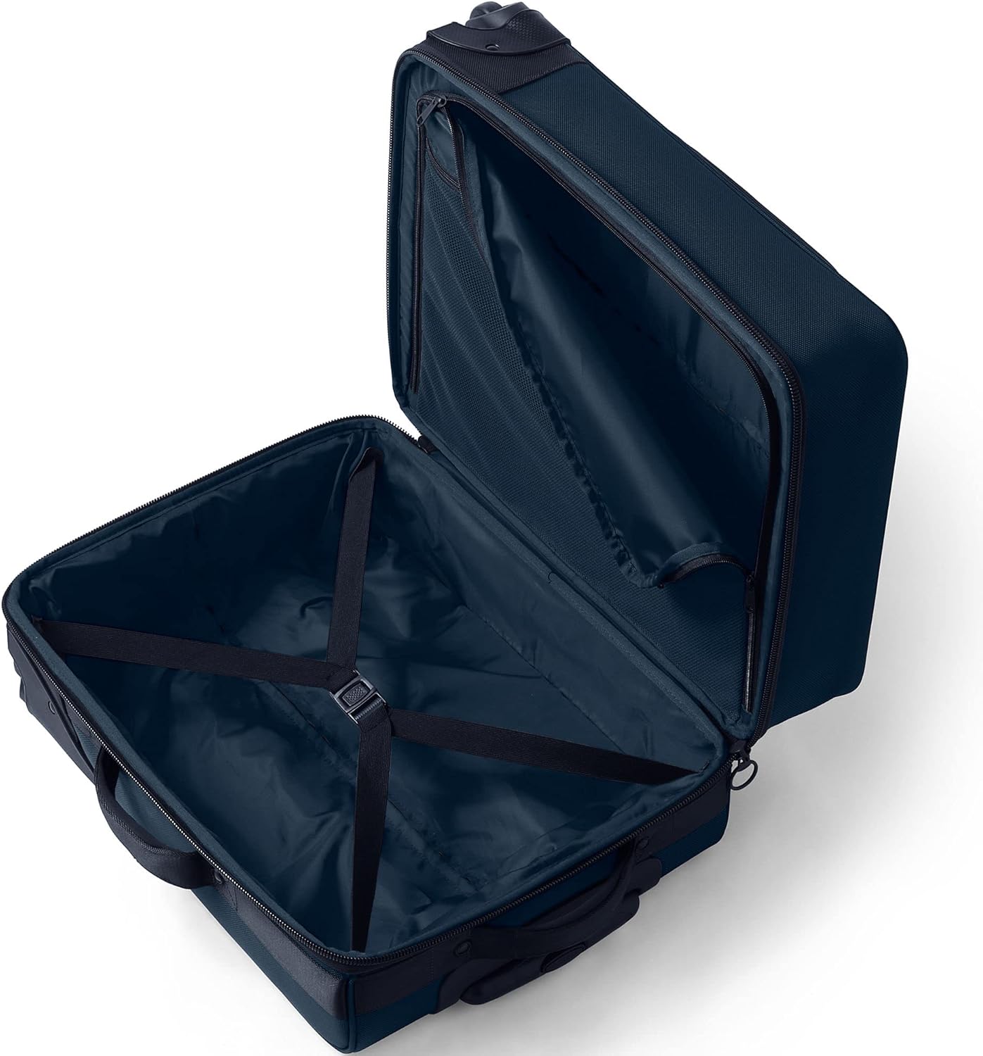 review Lands' End Travel Commuter Carry-on Radiant Navy One Size