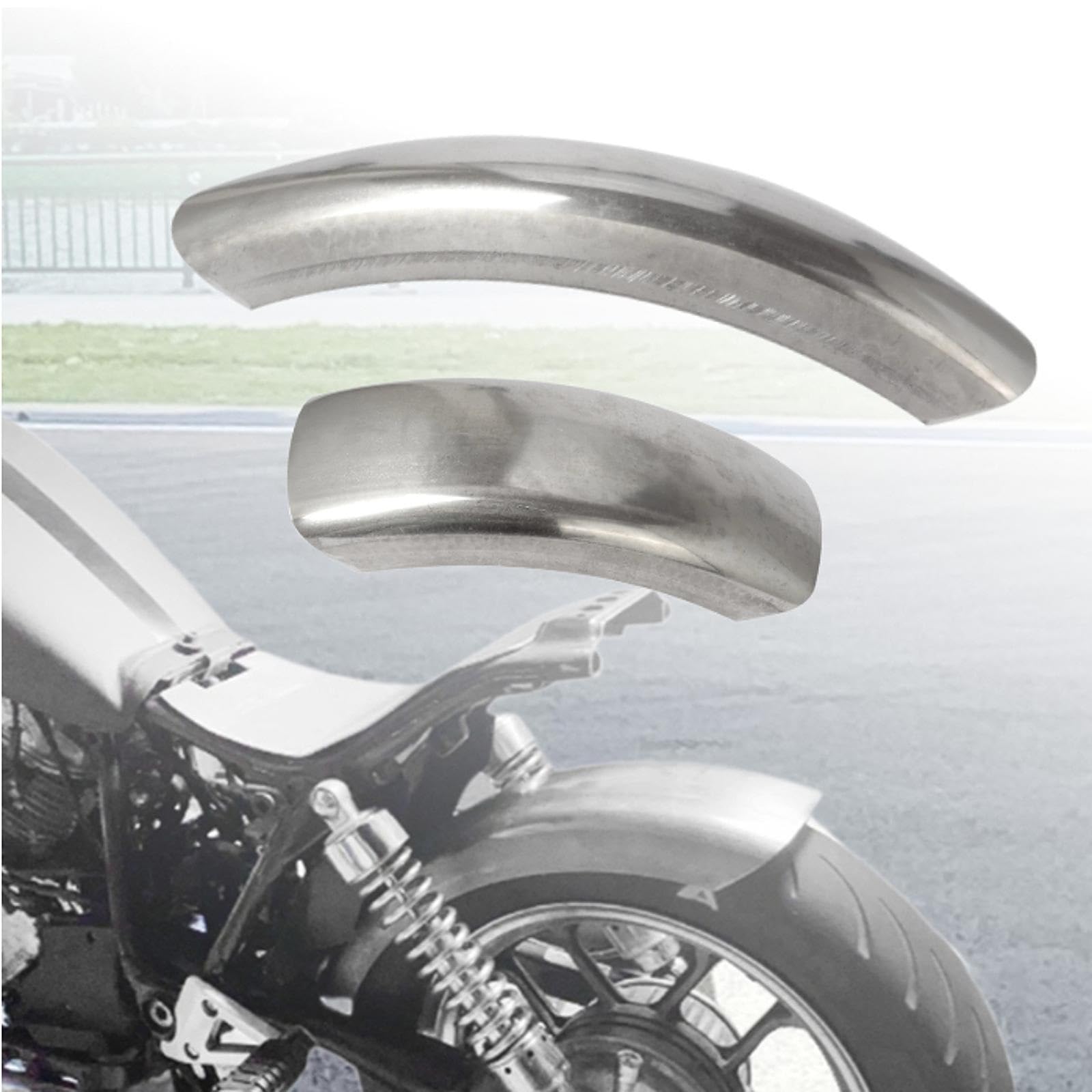 Błotnik motocyklowy Tylny błotnik motocyklowy Osłona przeciwbryzgowa motocykla pasuje do Bobbera Błotnik zmodyfikowana(Long)