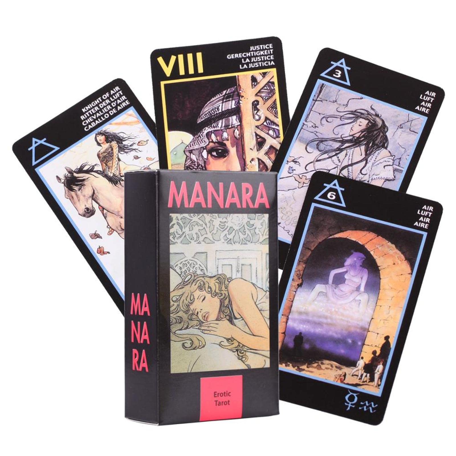 Amazon.com: Manara Erotic Tarot - A Sensual and Artistic Tarot