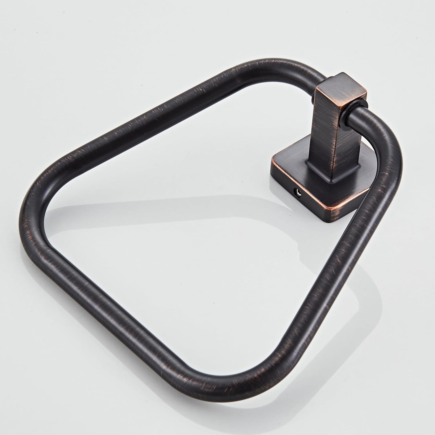 Oil Rubbed Bronze Towel Ring for Bathroom 2 Pack, Kitchen Bath Towel Holder Hangers Wall Mount Heavy Duty Stainless Steel