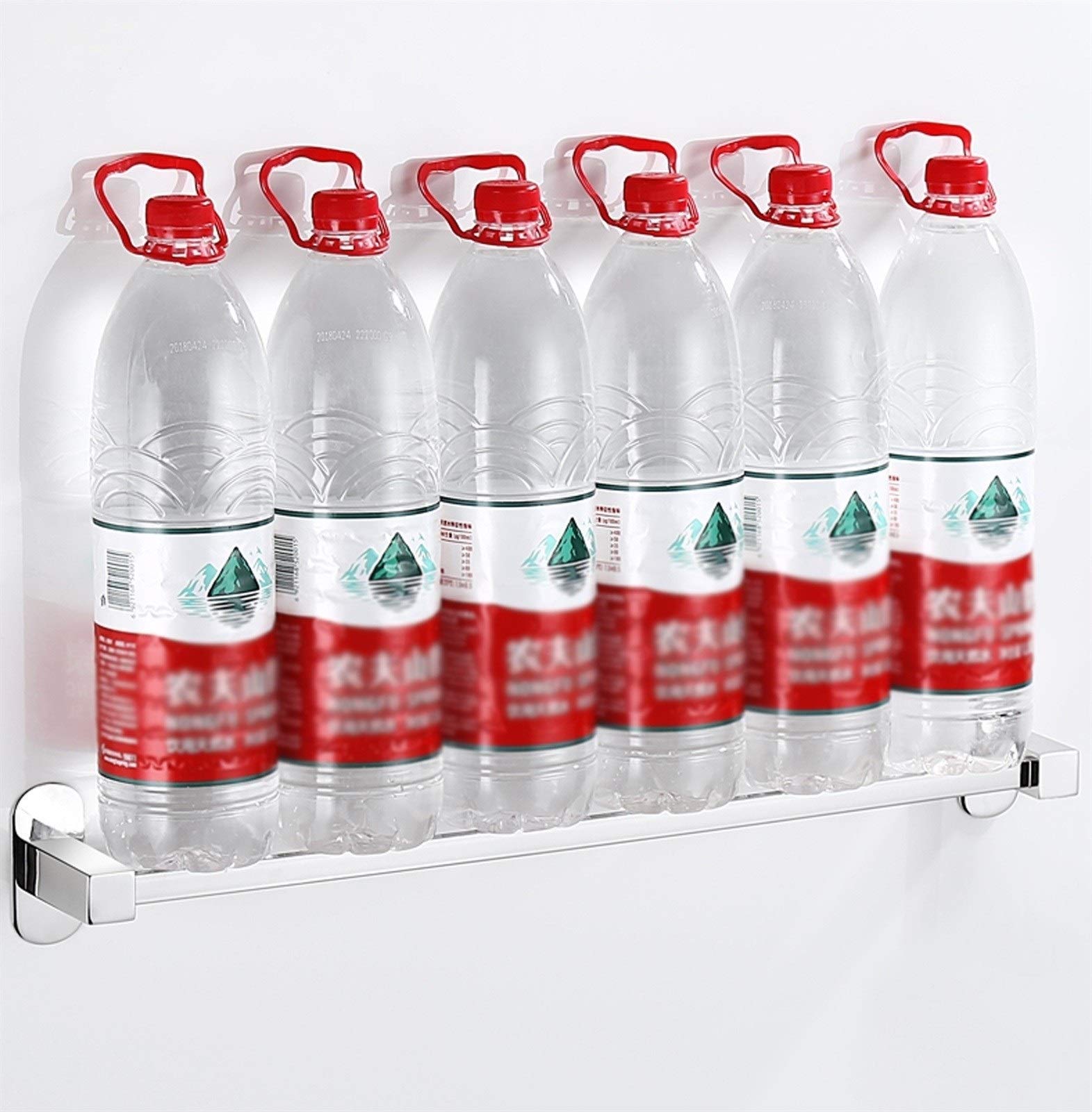 LYGXWJFC Toallero de Pared de Acero Inoxidable de 100 cm - Toallero de baño para baño, Oficina y Hotel