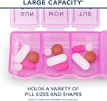 Ultra Lok de bulle 7-day Organisateur de pilules, taille standard, Berry
