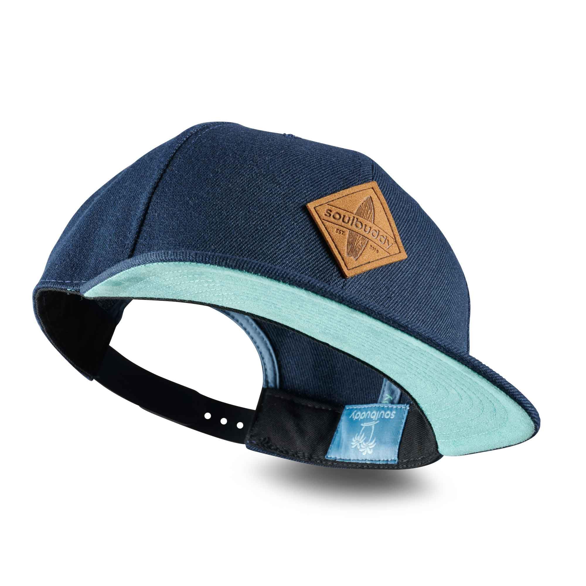 Soulbuddy Snapback Cap Herren & Damen – Basecap Unisex - Verstellbarer Snapback-Verschluss – Bequeme Streetwear Kappe - Outdoor & Freizeit Baseball Cap für Väter – One Size