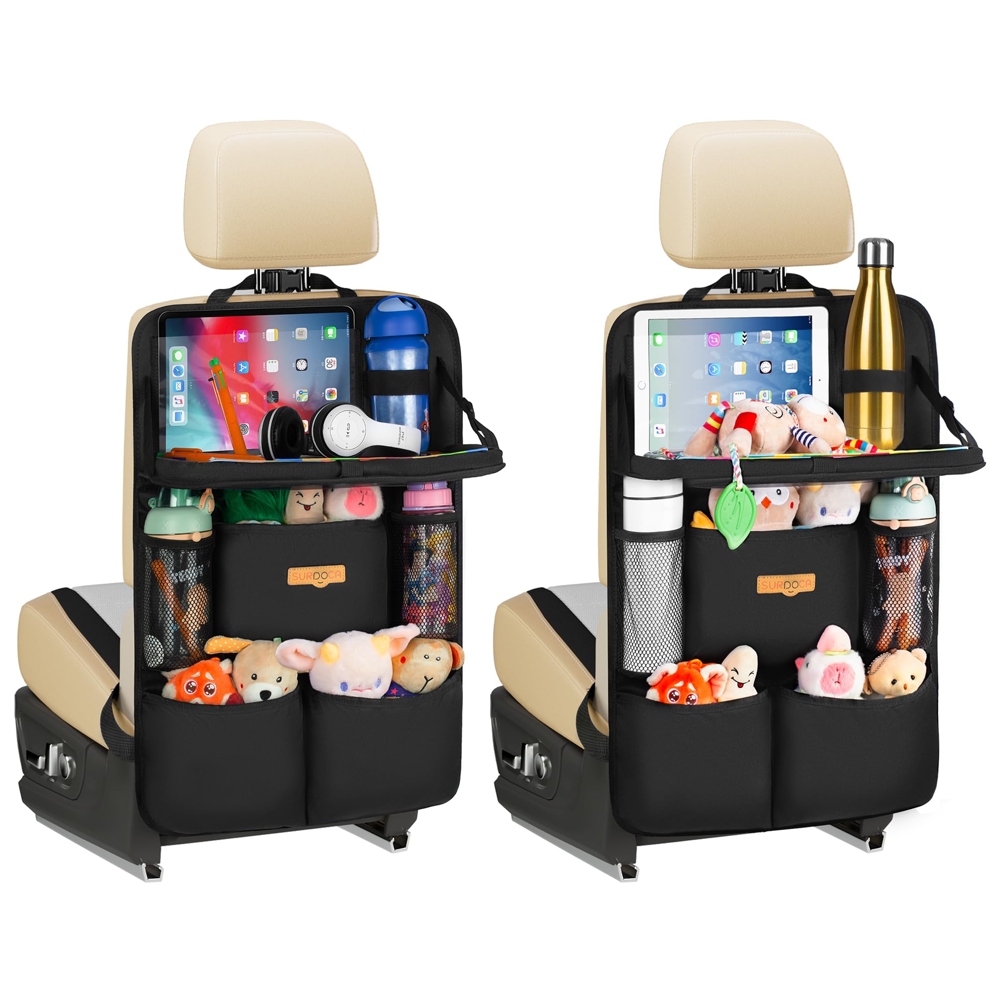 SURDOCA Auto Organizer Kinder, Organizer Auto Rücksitz, Autositz Organizer