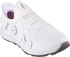Skechers Mens Go Golf Elite 5 Arch Fit Waterproof Slip in Golf Shoe