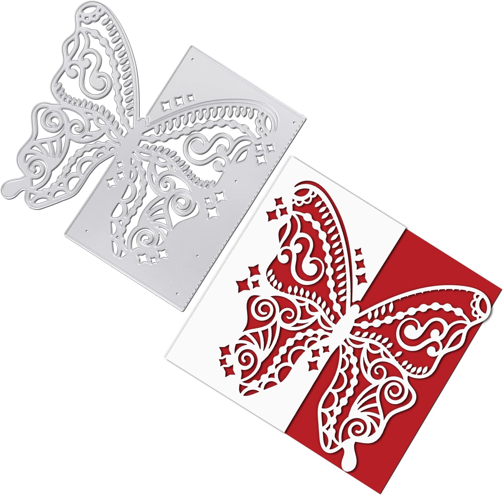 OOTSR Butterfly Cutting Dies, Cutting Dies for Card Making, Template Embossing for Scrapbooking, Card Making, Photo Album DIY Crafts