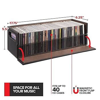 DVD & CD Storage Box, CD & DVD Storage Box, Movie Shelf