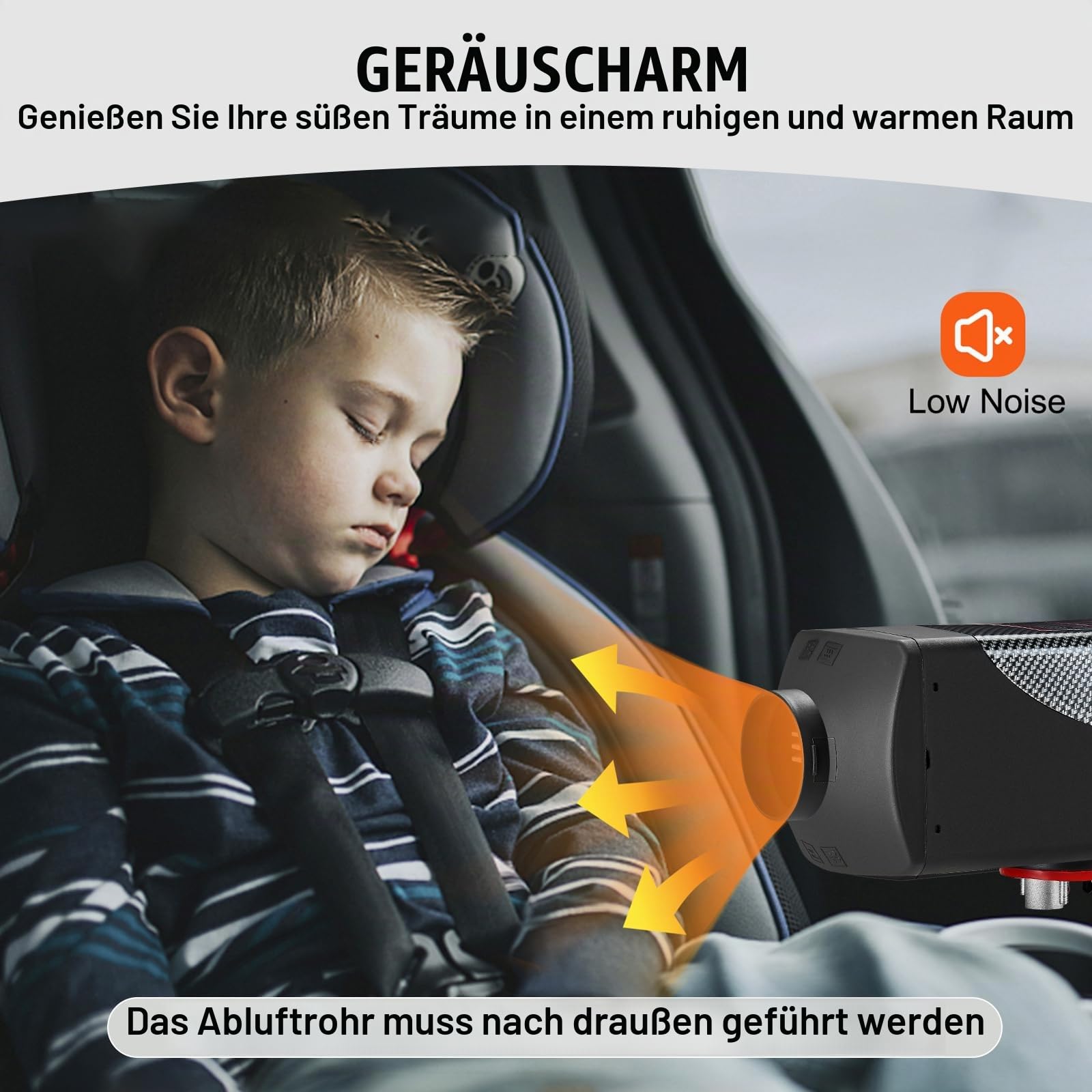 VEVOR 12V Diesel Lufterhitzer, 8KW Standhezung Diesel,12V 8KW Luft Dieselheizung, Standheizung, Air Diesel Heizung, Air Standheizung, für Auto RV Boote LKW Wohnmobil Bus