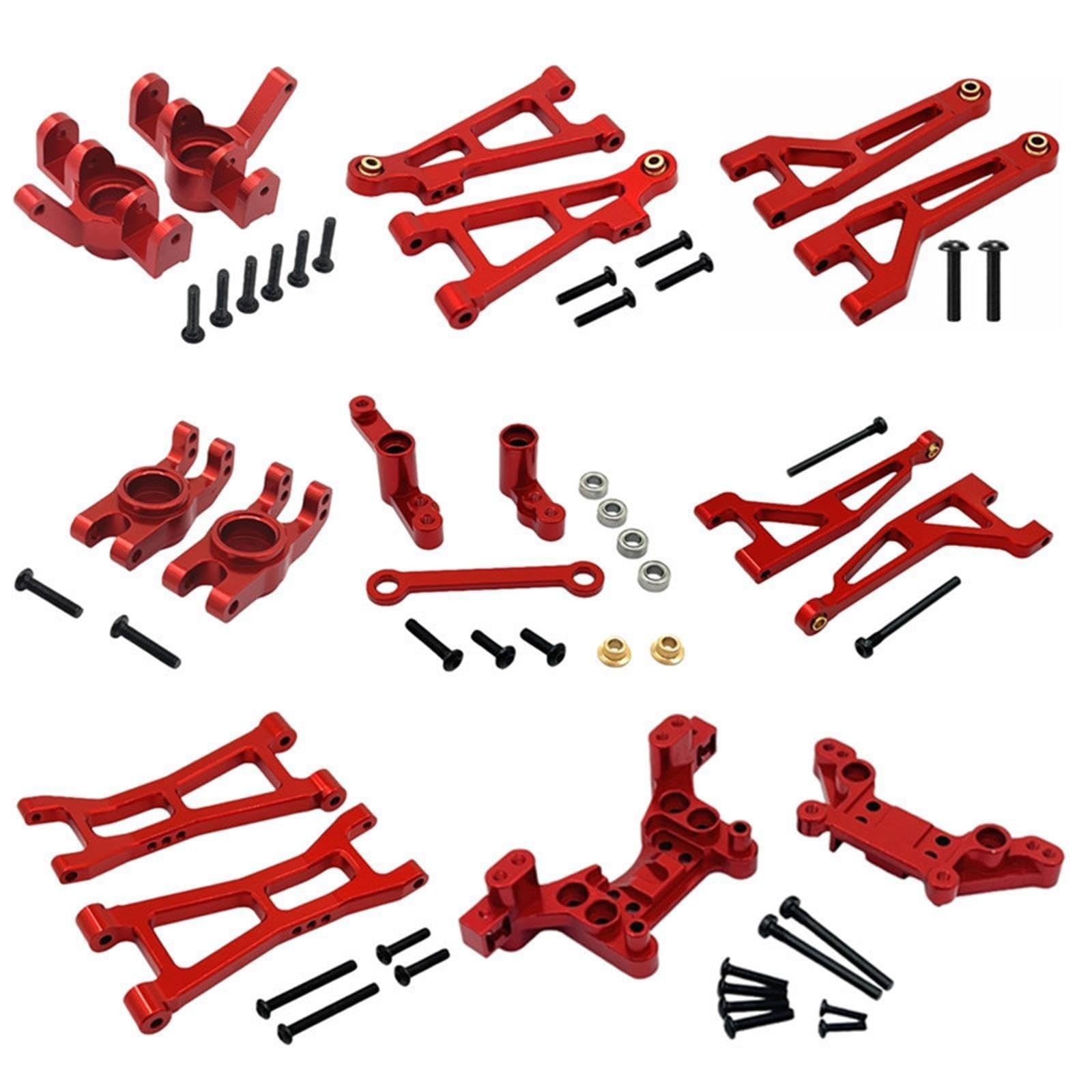 Metall-Upgrade-Kit 1Satz Für Meijiaxin 16213 16218 1/16 RC-Car-Modifikation
