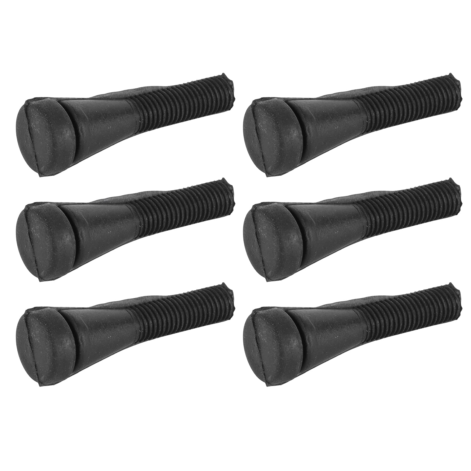 Spiumatrice Pollame, 100 Bastoncini Rimozione Piume in Gomma per Macchina Depilazione Anatre Oche Tacchino 6cm