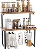 IBUYKE Spice Rack,kitchen countertop organizer Shelf,Extra Large Cabinet Storage Shelf Organizer Rack,Bathroom Storage Shelf,Cosmetic Storage Rack, Pantry Shelf for Kitchen,Dining Room,Office,TLJ001H