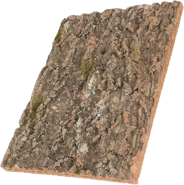Natural Cork Bark Reptile Climbing Platform - 40x30cm Terrarium Background