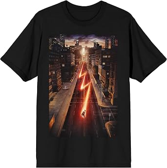 Flash Running Thru City Shirt XX-Large Black