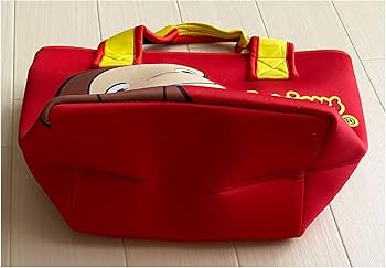 Amazon.co.jp: おさるのジョージ 保温保冷バッグ ジョージ レッド