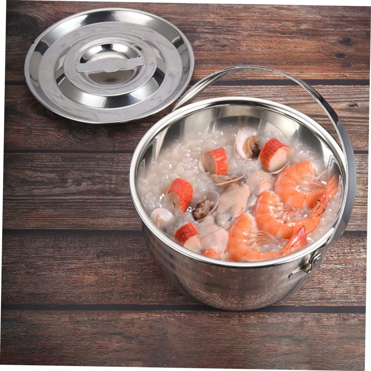 High Capacity Stew Pot Creative Cookware Non-stick Pot Cooking Set for Camping Efficient Cooking