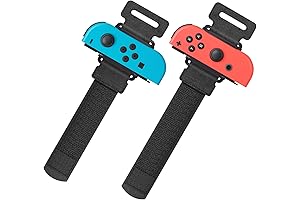 YUANHOT Upgraded Wrist Bands Compatible with Nintendo Switch Controllers