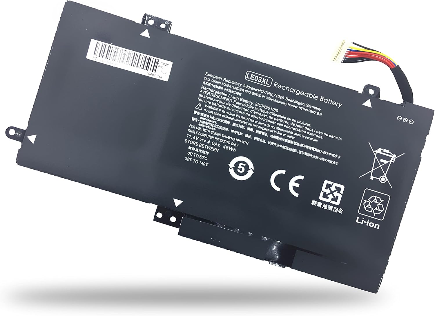 LE03 LE03XL HSTNN-PB6M UB60 UB6O YB5Q 796220-541 Reemplazo de batería LE03 LE03XL HSTNN-PB6M UB60 UB6O YB5Q 796220-541 Reemplazo de batería