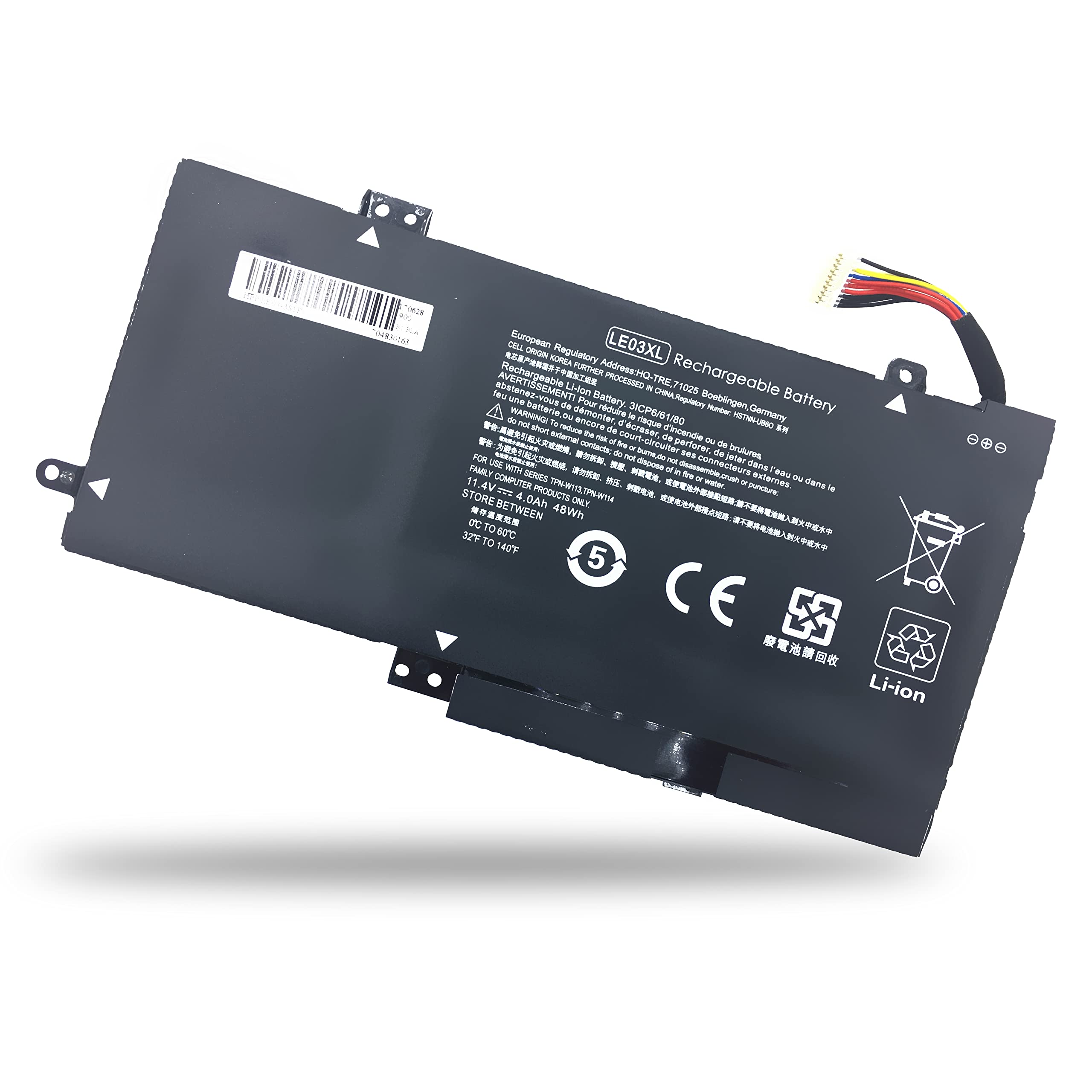 HP Envy X360 LE03XL M6-W m6-w010dx m6-w101dx M6-W102Dx m6-w103dx Pavilion X360 15-bk000 13-s000 TPN-W113 TPN-W114 TPN-W116 HSTNN-PB6M HSTNN-UB60 Original Genuine HP Battery [6 Months Warranty]