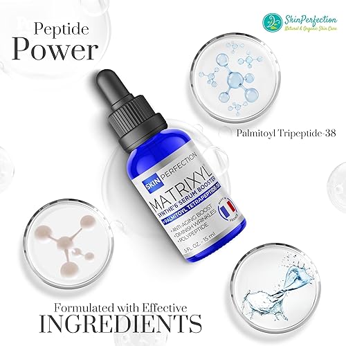 Miniatura 3 de Matrixyl Synthe 6 Palmitoyl Tetrapeptide 38 DIY Suero antienvejecimiento Relleno de arrugas Pies de gallo Líneas de risa en la frente S-6 6000 Skin