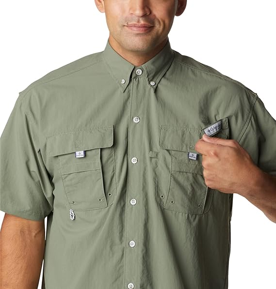 Columbia Chemise à Manches Courtes Bahama Ii Pour Homme En Chemise Manches Courtes Bahama™ Elite Homme Columbia Chemise à Manches Courtes Bahama Ii Pour Homme Avec