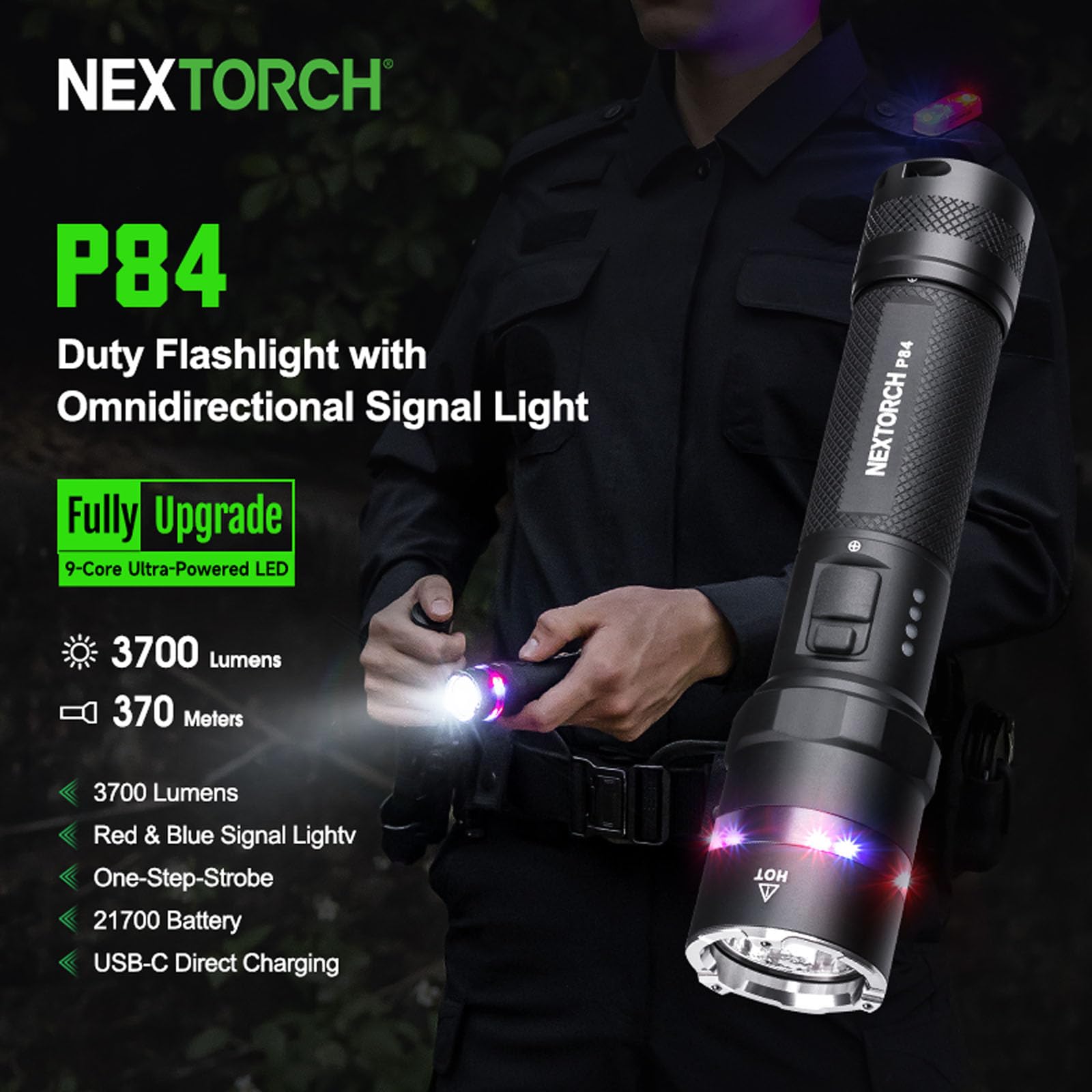 Politiezaklamp met RGB-licht: Olight Freyr | Urban Survival - Urban Survival