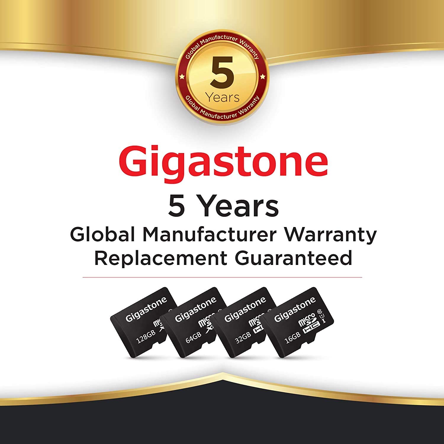Gigastone 2 schede micro SD da 64 GB con 2 adattatori SD + 2 mini custodie