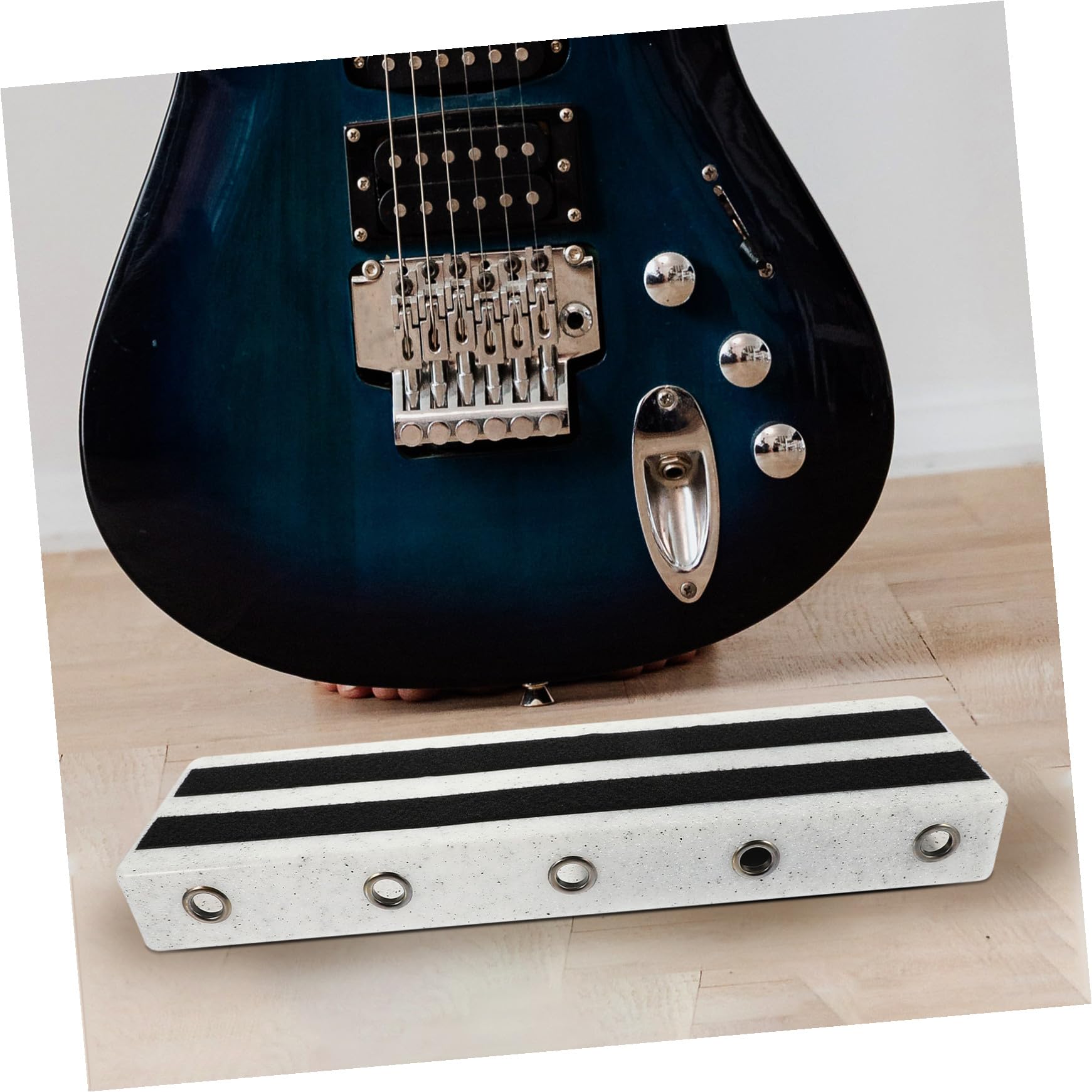 SUPVOX Pedalera para Guitarra Eléctrica Soporte de Efectos, Placa Efectora Hueca de Gran Espacio para Pedales, Base Práctica y Segura para Músicos Principiantes y Profesionales