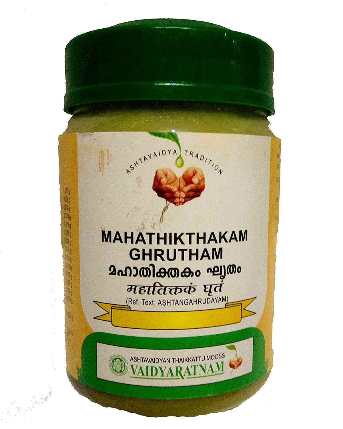 Mahathikthakam Ghrutham 150 Gm Productos ayurvédicos Productos Vaidyaratnam