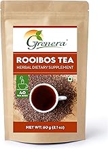 Grenera South African Rooibos Tea - 100 grams, Imported from South Africa, Caffeine Free, Anti Oxidant Rich Tea
