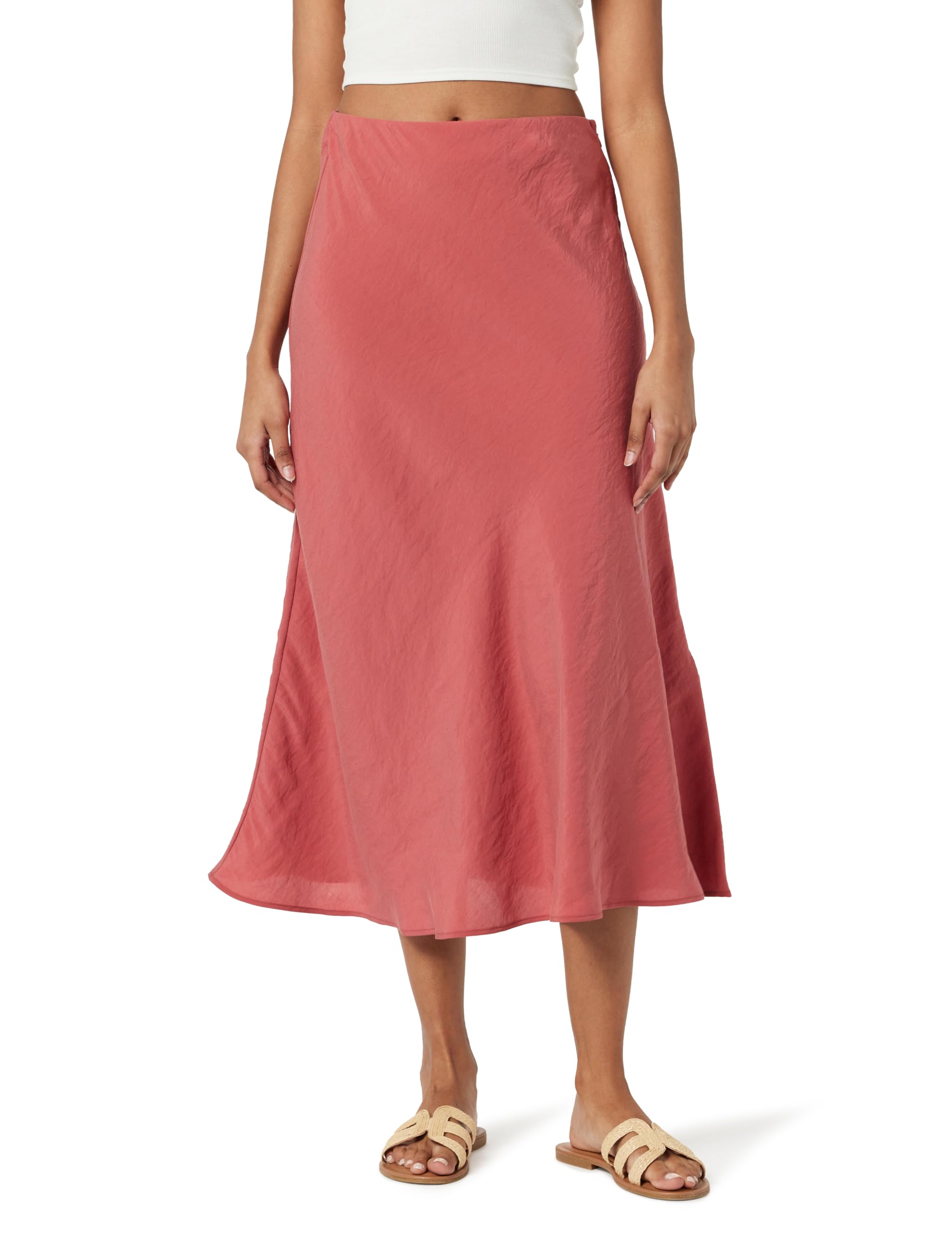 The Drop Haniyyah A-Line Midi Skirt Gonna Donna