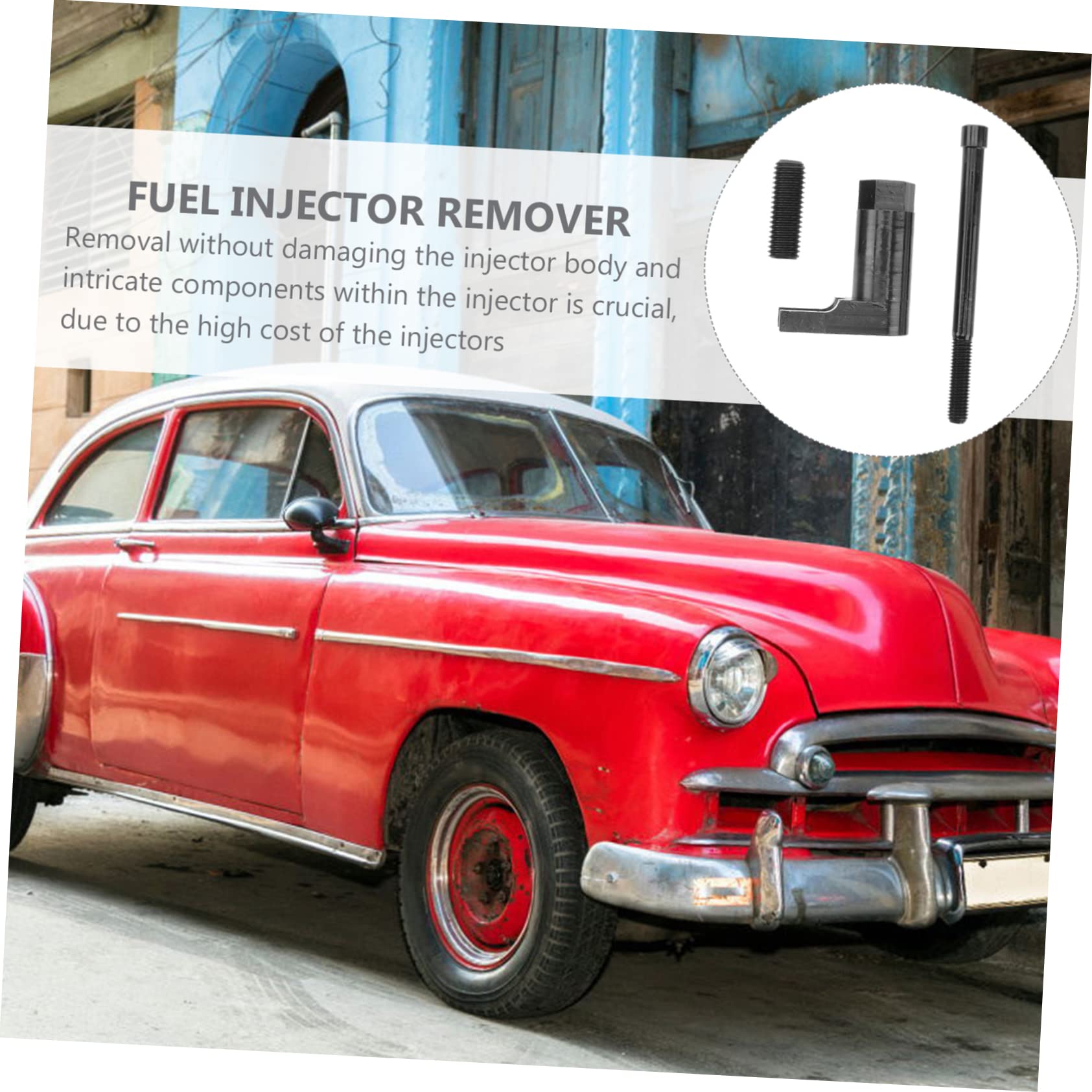 iplusmile Kit di Rimozione Automatico Iniettori Auto in Acciaio al Carbonio Resistente alla Corrosione e All'usura, Strumento Professionale per Motori Diesel e Benzina Stili multipli