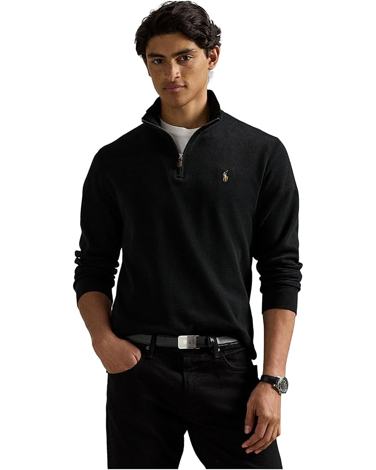 Polo Ralph Lauren Estate- Rib Quarter Zip Pullover - Main View