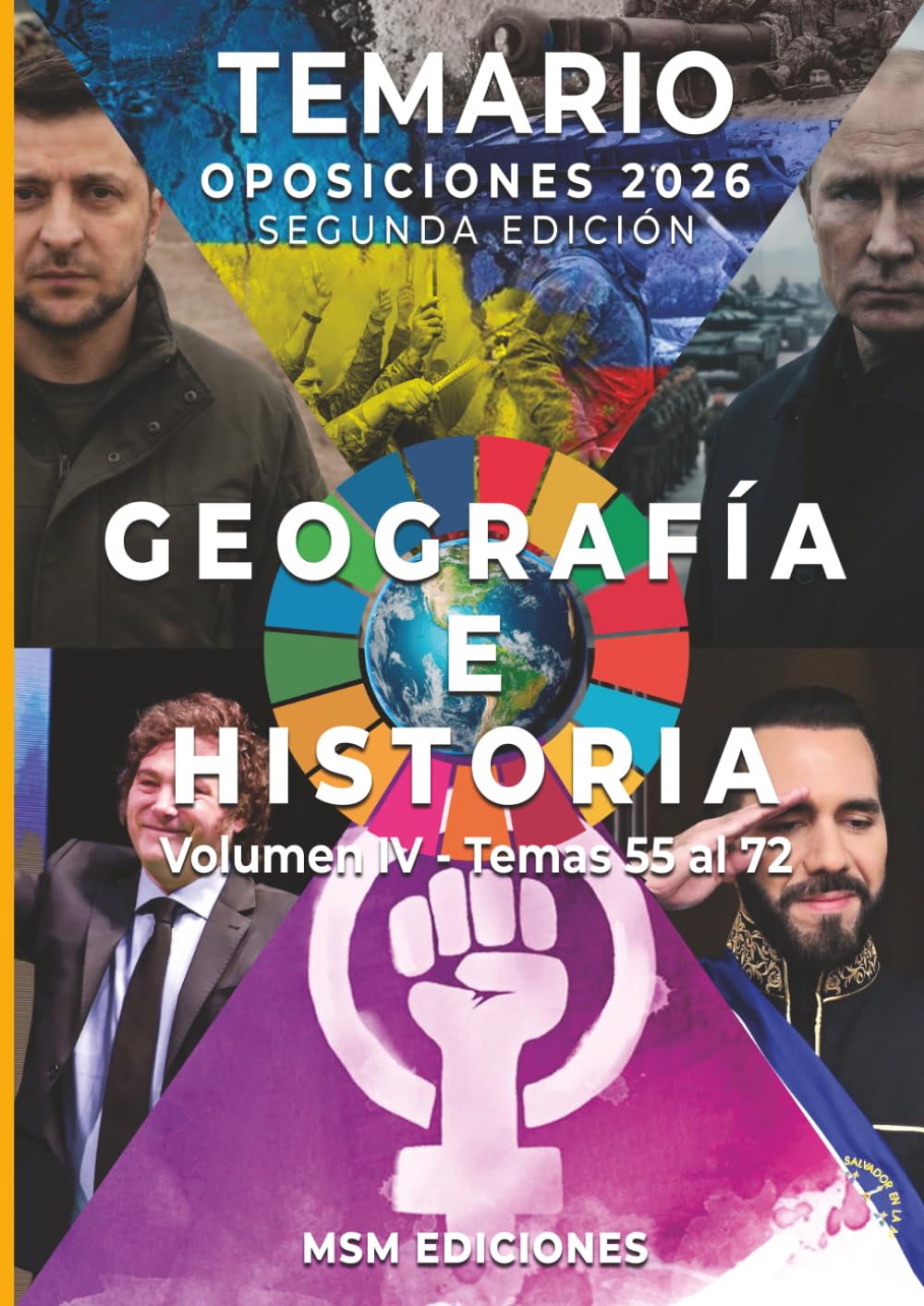 Temario oposiciones Geografía e Historia 2026 - SEGUNDA EDICIÓN: Volumen IV - Temas 55 al 72