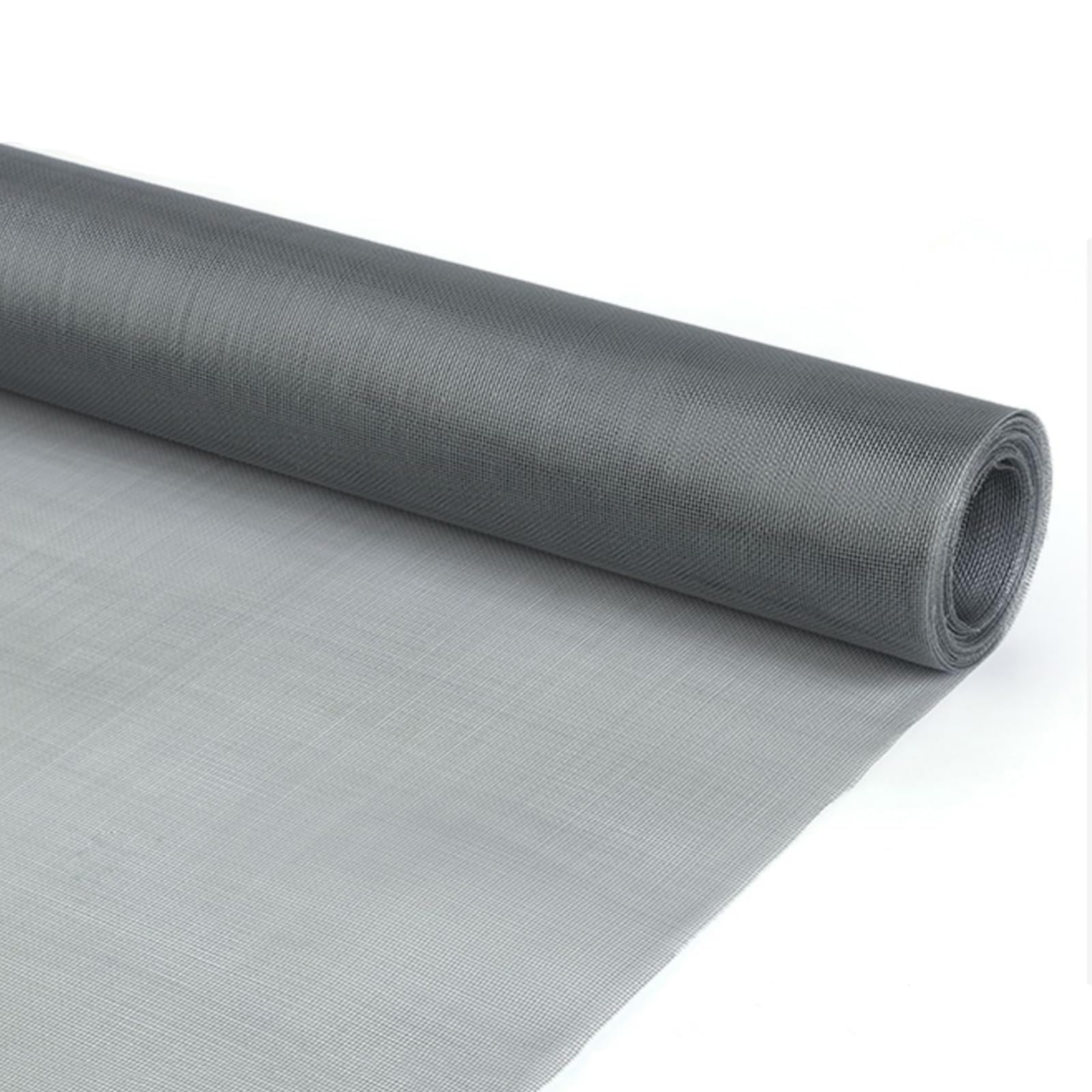 Mosquitera Ventana 1.5x15m, Tela Mosquitera Alta Calidad Malla Standard para ventanas para Ventanas Abatibles.- Gris