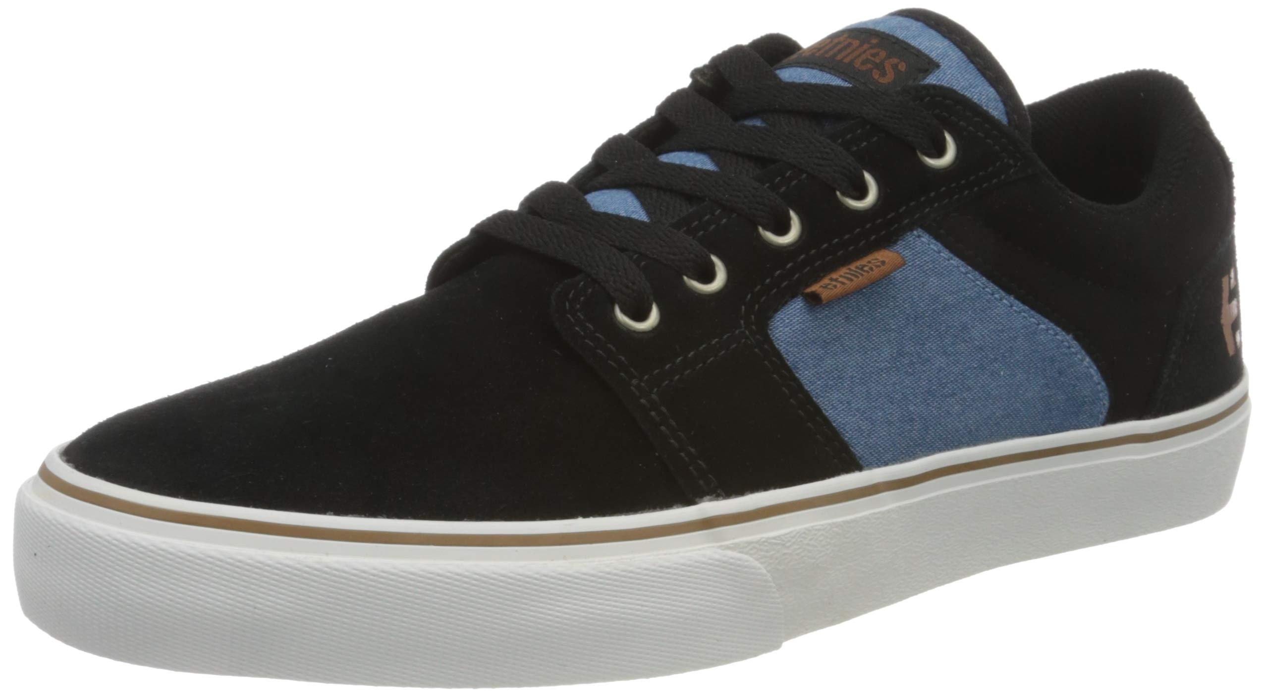 Etnies Barge LS – Classic Skate Look, Slim Vulcanized Silhoutte, Hefty Armored Collar, Reinforced Vulc