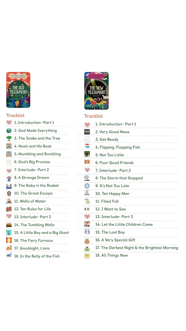 Big Bible Stories | Old & New Testament Yoto Cards for Kids Ages 1–9 by Big Bible Stories for Little Hearts - Used condition - Image 5
