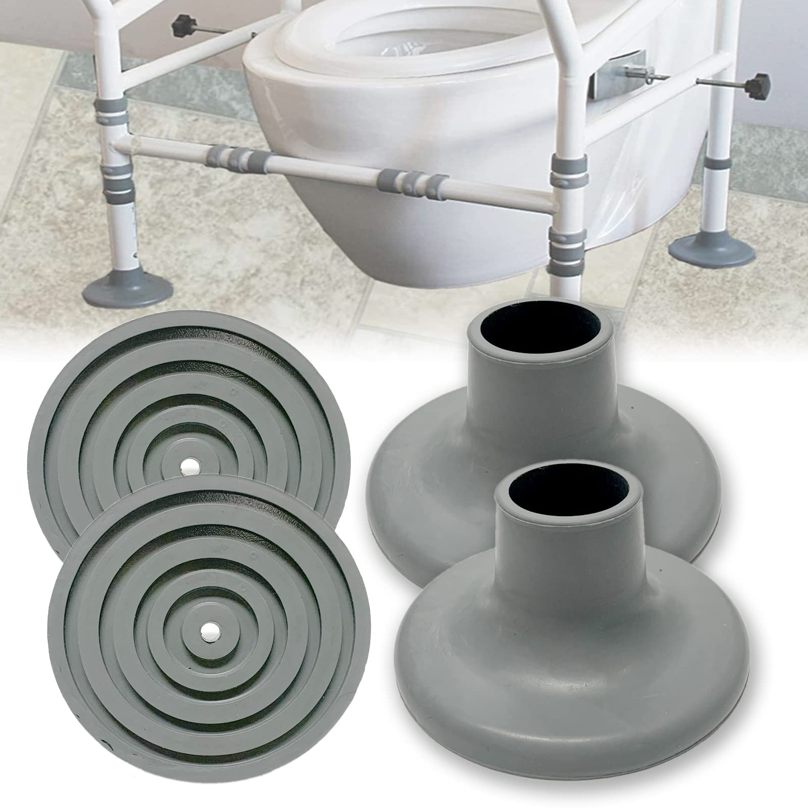Buy Toilet Chair Safety Replacement Feet Shower Stools and Transfer