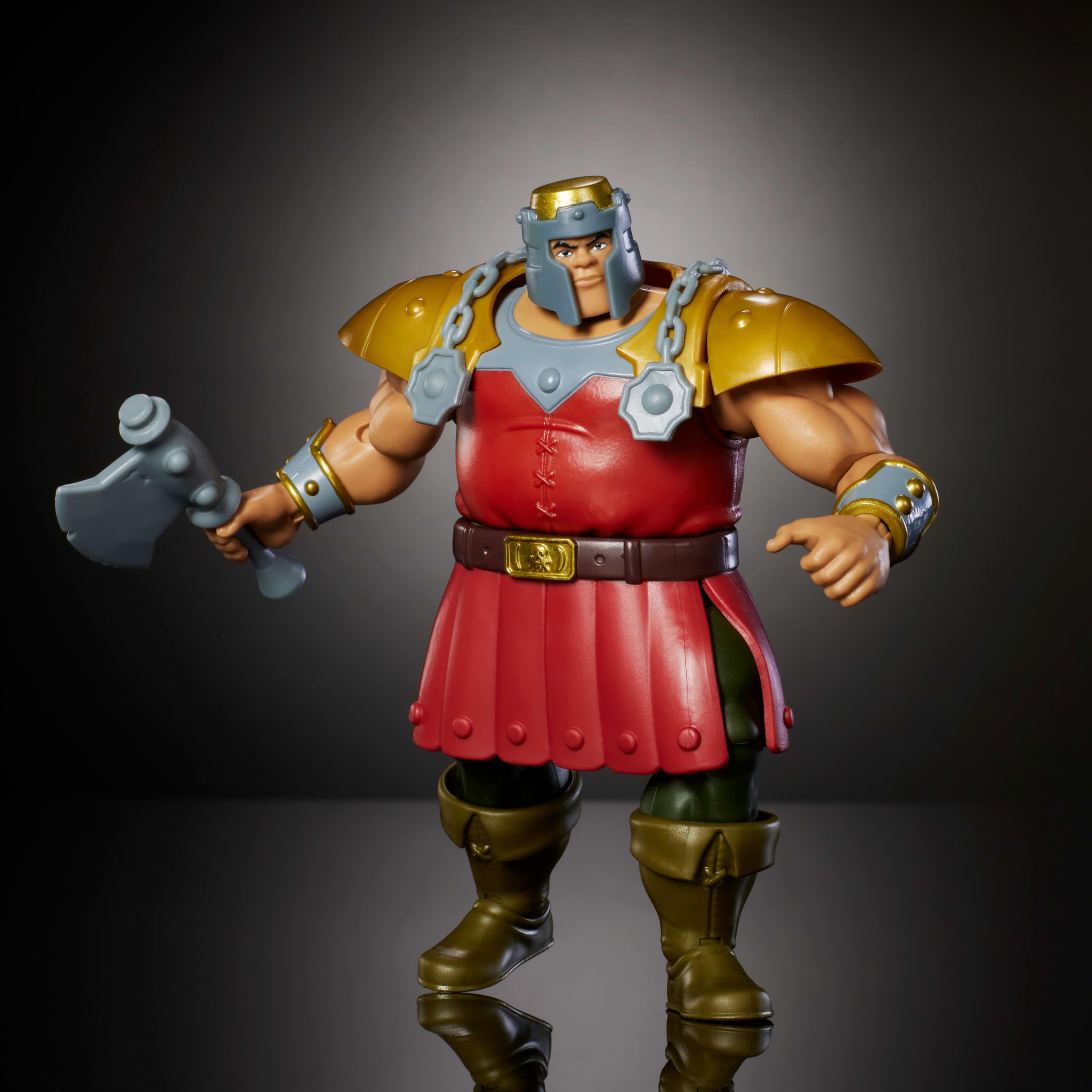 Masters of the Universe Origins Action Figure Deluxe Ram Man 200X Cartoon Collection, 5.5-inch 1980s TV Human Battering Hero - Image 4