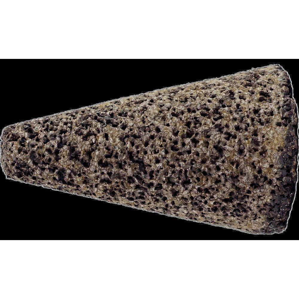 PFERD 61855 Type 17 Tapered Cone, Aluminum Oxide, 1-1/2 x 1/2 Diameter x 3