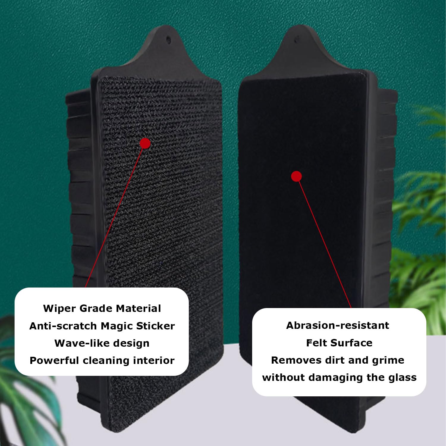 Aquarium Verre Brosse Magnétique, Nettoyeur de Vitre D'aquarium, Outil de Nettoyage Magnétique, Brosse Magnétique pour Aquarium, Brosse de Nettoyage Magnétique pour Aquarium