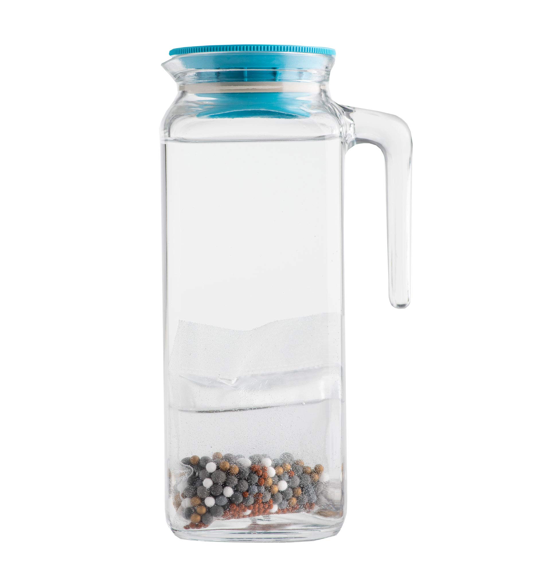 Bolsa de filtro sin cloro para agua alcalina pH, elimina el cloro para botellas, jarras, filtros, etc. Duración total 4 meses