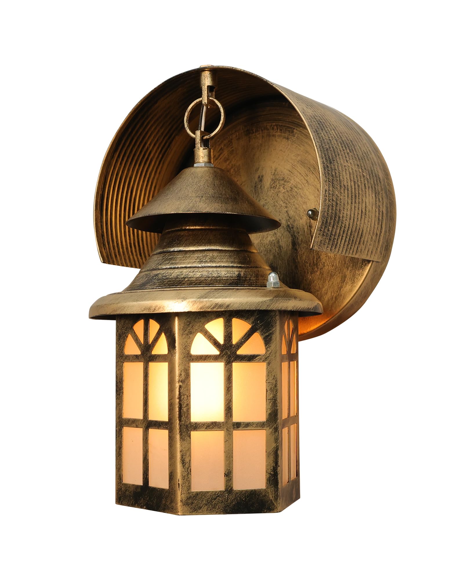 Rustic Outdoor Wall Lamp - Vintage Style -3
