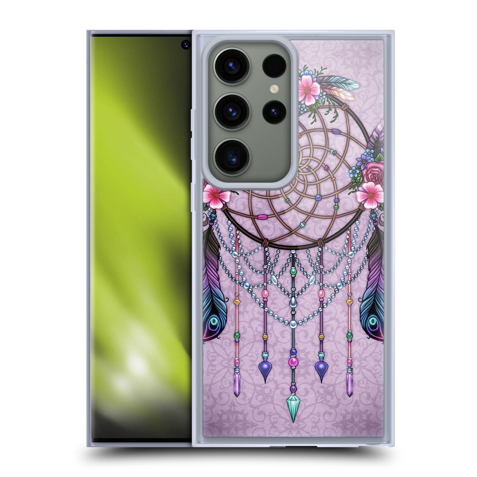 Funda de gel Samsung S23 Ultra protector atrapasueños carcasa flexible 8