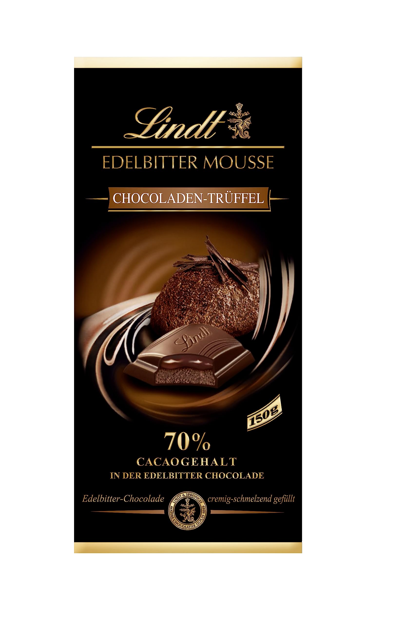 Lindt Edelbitter Mousse Chocoladen-Truffel Pouch, 150 g (B08313G4WZ) Amazon Price History, Amazon Price Tracker