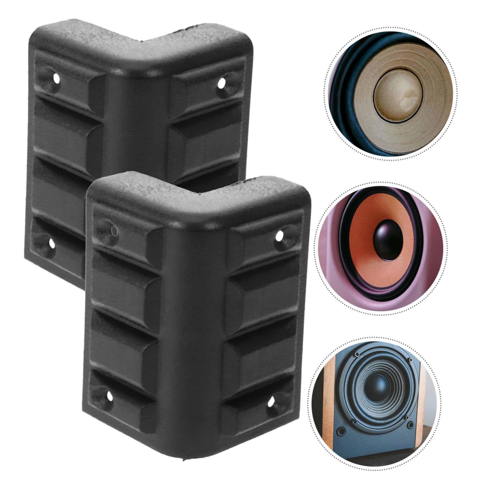 jojofuny 100pezzi Protezioni Angolari Per Valigie Resistenti Per Casse Acustiche Protezione Dagli Urti Accessori Per Bagagli e Design Elegante e